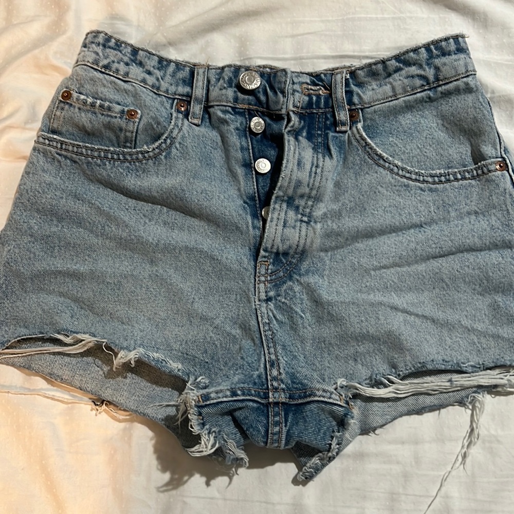 Zara denim shorts